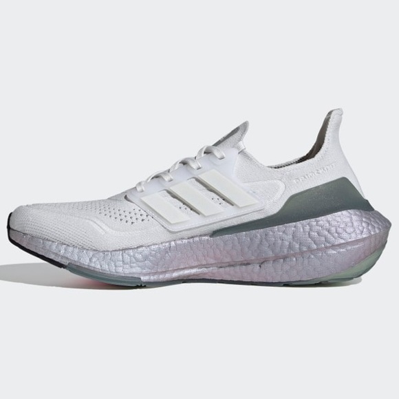 adidas UltraBOOST 21 Crystal White - Picture 5 of 8